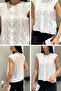 Women's Lace Detailed Blouse - 3
