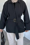 Halter Belted Hijab Tunic - 4