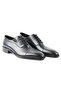 Genuine Leather Navy Blue Classic Men's Leather Shoes - K113 - 2