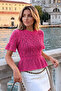Gülseli Self-Patterned Knitwear Blouse - 5