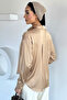 Oversize satin shirt - 4