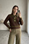 Gülseli Shirt Collar Buttoned Knitwear Sweater