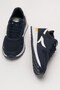 Men's Orthopedic Airfile Sports Shoes Dark Blue - Yellow - 7
