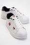 Unisex Sneaker Sports Shoes White-Dark Blue - 2