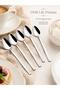 Diamond Plain 6 Pieces Tea Spoons 18/10 Stainless Steel - 3