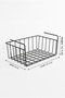 In-Cabinet Kangaroo Shelf Steel Basket Hanging Shelf Organizer Basket under Shelf Basket - 3