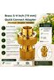 Brass 3/4 Inch (19 mm) Quick Connect Connector – Garden Hose Attachment