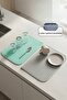 Dish Mat Green Double Pack - 4