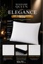 Comfort & Coolness Package 2-Piece Pillow Set – 50X70 cm Premium Silicone + Elegance 360 °   Air-Conditioned 800 Gr - 4
