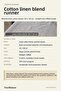Linen Cotton Runner 40X130 Washed Table Runner - 3