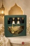 6-Person Gold Porcelain Hajj Umrah Catering Set - 6