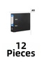 12 Pieces Telegraph A5 Plastic Folder Wide Telegraph Folder