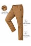 Beige Softshell Men's Winter Windproof Pants - 3