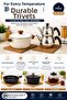 2 Pieces of Pot, Pan, Teapot Coasters 22X30 cm Mdf Hot Coaster Kitchen Countertop Protector - 3