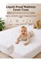 Baby Mattress Cover Liquid-Proof Durable Fully Zippered Mattress Protector Crib Park Mattress Cover Quilted - 5
