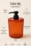 Line 700 ml Large Size Liquid Soap Dispenser with Pump – Striped Modern Design, Bathroom and Kitchen Dispenser - 2