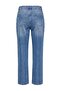 Mavi Az Esnek Ütü İzli Yüksek Bel Straight Jeans TWOAW27JE00220 - 3