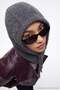 Soft Textured Tie-Back Knitwear Balaclava Beanie Twoaw26Br00002 - 4