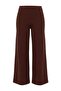 Kahverengi Soft/Yumuşak Dokunuşlu Wide Leg/Geniş Paça Örme Pantolon TWOAW27PL00068 - 7
