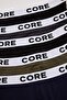 2 Black 1 Navy Blue 1 Khaki 1 Gray 5-Pack Slogan Printed Flexible Boxer Tmnaw27Bx00008 - 2