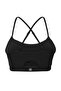 Siyah Sırt Pencere/Cut Out Detaylı Destekli/Şekillendirici Askılı Örme Spor Sütyeni TBBAW27CN00002 - 9