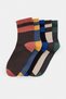 Multi-Colored Stripe Detailed 5-Pack Unisex Socks Tmnaw27Co00014 - 2