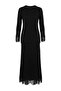 Siyah Oversize Düz Triko Tesettür Alt - Üst Takım TCTAW27US00011 - 6