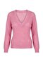 Wardrobe Essentials Pink V-Neck Moher Blended Thin Knitwear Sweater Twoaw27Kz00034 - 5