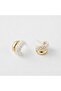 Special Edition Double Pearl Detailed Steel Earrings - 2.5 cm