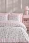 Elastic Sheet Duvet Cover Set Double Chitir Pink