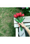 Artificial Flower 10Pcs Red Wet Tulip - 4