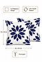 Modern Design Digital Printed Gift Decorative Sofa Pillow Case Cushion Cover - 4