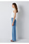 Halter Neck Ecru Top Fitted / Body-Fitting Cut 1620244-70057 - 7