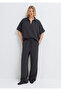 Textured Anthracite Blouse 1211467-70087 - 2