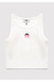 M Logo Printed Ecru Athlete T-Shirt Fitted / Body-Fitting Cut 7610470-70057 - 2