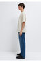 Beige Basic T-Shirt Relaxed Fit / Comfortable Cut 0613332-70140 - 4