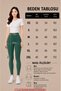 Women's Leggings Recovery Green High Waist Women's Casual and Sports Leggings - 6