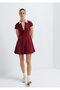 Red Mini Dress 1310903-85633 - 2