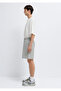 Gray Basic Shorts 0410338-80196 - 4