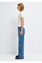 Ecru Basic T-Shirt Fitted / Body-Fitting Cut 1613811-70048 - 4