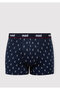 3-Pack Printed Navy Blue Boxer 0912348-30717 - 2
