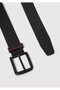 Black Leather Belt 0912253-900 - 3