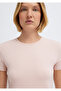 Pink Basic T-Shirt Fitted / Bodycon Cut 1613811-71151 - 6