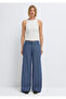 Textured Wide Leg Pants 1011214-80195 - 3