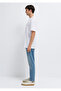 White Basic T-Shirt Loose Fit / Comfortable Fit 0612910-620 - 4
