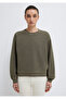 Crew Neck Khaki Sweatshirt 1S10475-80769 - 3