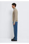 Half-Zip Beige Sweater Regular Fit / Normal Cut 0710396-70355 - 5