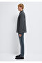 Black Long Sleeve Anthracite Polo T-Shirt Regular Fit / Normal Cut 0613154-70088 - 5