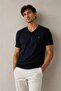 Men's Cotton T-shirt - Ck V Neck Design - 2