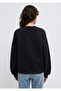 Logo Printed Black Sweatshirt 1S10490-900 - 6